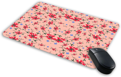 

Saltine Floral pattern Mousepad| Designer Mousepad | Printed-26 Mousepad(Multicolor)
