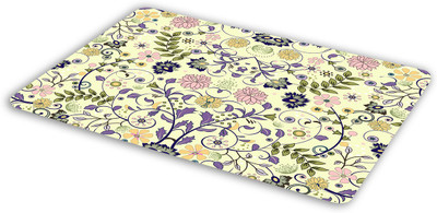

Sitannya Floral design Mousepad| Designer Mousepad | Printed-1 Mousepad(Multicolor)