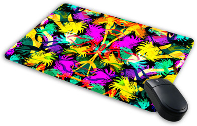 

Saltine Floral pattern Mousepad| Designer Mousepad | Printed-100 Mousepad(Multicolor)