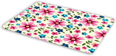 

Sitannya Floral design Mousepad| Designer Mousepad | Printed-28 Mousepad(Multicolor)