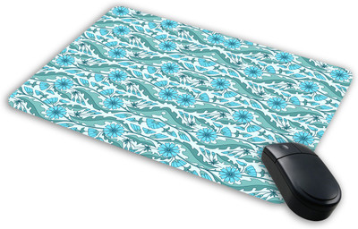 

Saltine Floral pattern Mousepad| Designer Mousepad | Printed-72 Mousepad(Multicolor)