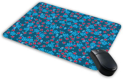 

Saltine Floral pattern Mousepad| Designer Mousepad | Printed-82 Mousepad(Multicolor)