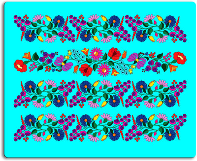 

Fashclub Floral print Mousepad| Designer Mousepad | Printed-64 Mousepad(Multicolor)
