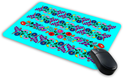 

Saltine Floral pattern Mousepad| Designer Mousepad | Printed-64 Mousepad(Multicolor)
