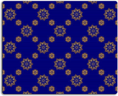 

Clickplick Floral pattern Mousepad| Designer Mousepad | Printed-38 Mousepad(Multicolor)