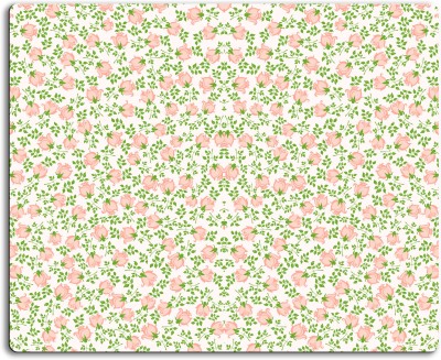 

Clickplick Floral pattern Mousepad| Designer Mousepad | Printed-25 Mousepad(Multicolor)