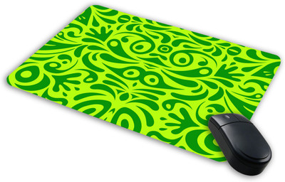 

Saltine Floral pattern Mousepad| Designer Mousepad | Printed-77 Mousepad(Multicolor)