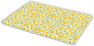 

Clickplick Floral pattern Mousepad| Designer Mousepad | Printed-70 Mousepad(Multicolor)