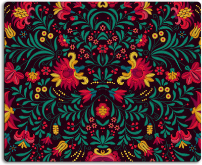 

Fashclub Floral print Mousepad| Designer Mousepad | Printed-91 Mousepad(Multicolor)