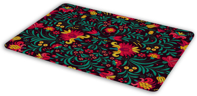 

Nasty Frog Floral pattern Mousepad| Designer Mousepad | Printed-91 Mousepad(Multicolor)