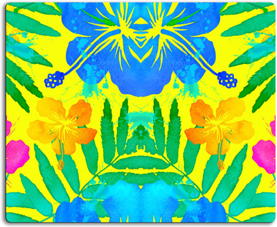 

Nasty Frog Floral pattern Mousepad| Designer Mousepad | Printed-56 Mousepad(Multicolor)