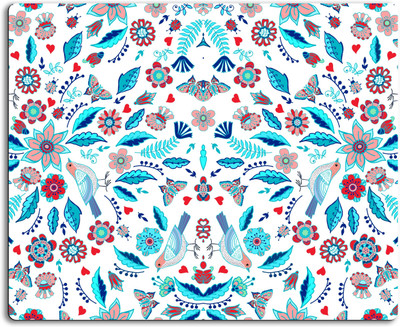 

Fashclub Floral print Mousepad| Designer Mousepad | Printed-54 Mousepad(Multicolor)