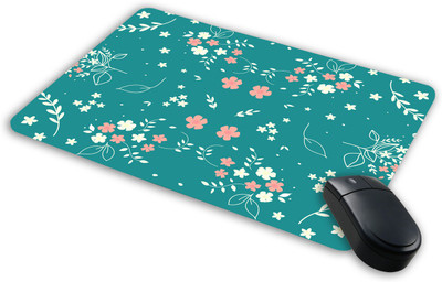 

Saltine Floral pattern Mousepad| Designer Mousepad | Printed-87 Mousepad(Multicolor)