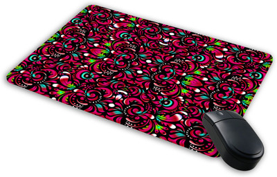 

Grazios Floral pattern Mousepad| Designer Mousepad | Printed-85 Mousepad(Multicolor)