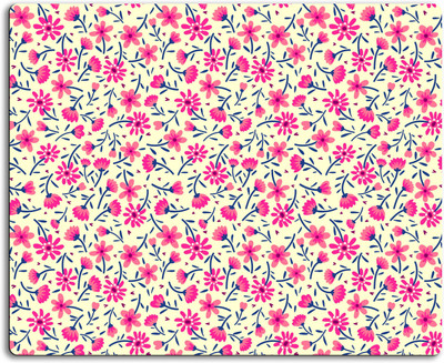 

Nasty Frog Floral pattern Mousepad| Designer Mousepad | Printed-71 Mousepad(Multicolor)