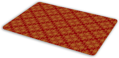 

Clickplick Floral pattern Mousepad| Designer Mousepad | Printed-65 Mousepad(Multicolor)