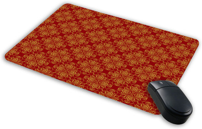 

Saltine Floral pattern Mousepad| Designer Mousepad | Printed-65 Mousepad(Multicolor)