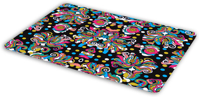

Sitannya Floral design Mousepad| Designer Mousepad | Printed-63 Mousepad(Multicolor)