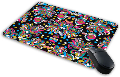 

Saltine Floral pattern Mousepad| Designer Mousepad | Printed-63 Mousepad(Multicolor)
