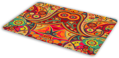 

Nasty Frog Floral pattern Mousepad| Designer Mousepad | Printed-53 Mousepad(Multicolor)