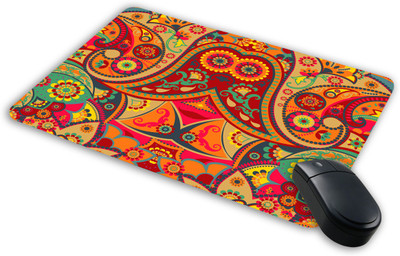 

Grazios Floral pattern Mousepad| Designer Mousepad | Printed-53 Mousepad(Multicolor)