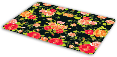 

Fashclub Floral print Mousepad| Designer Mousepad | Printed-34 Mousepad(Multicolor)