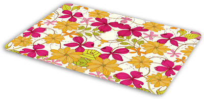 

Sitannya Floral design Mousepad| Designer Mousepad | Printed-21 Mousepad(Multicolor)