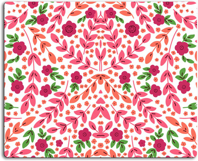 

Nasty Frog Floral pattern Mousepad| Designer Mousepad | Printed-37 Mousepad(Multicolor)