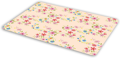 

Clickplick Floral pattern Mousepad| Designer Mousepad | Printed-57 Mousepad(Multicolor)