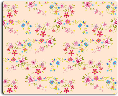 

Nasty Frog Floral pattern Mousepad| Designer Mousepad | Printed-57 Mousepad(Multicolor)