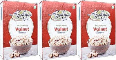 

Kashmir Ki Kali Recipe Ready Walnut Kernels 250 g (Pack of 3), Walnuts(750 g, Box)