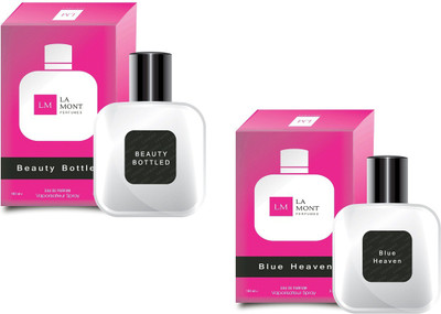 

La Mont Beauty Bottled & Blue Heaven Eau de Parfum - 200 ml(For Men & Women)