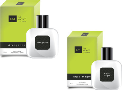 

La Mont Aqua Magic & Arrogance Eau de Parfum - 200 ml(For Men & Women)