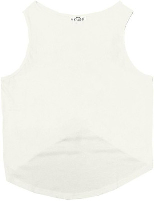 

Ruse Tank for Dog(Ecru, White