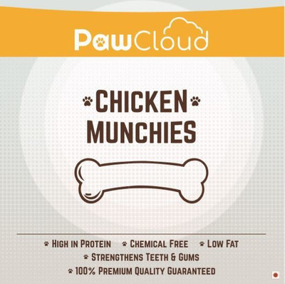 

PawCloud Chicken Munchies Stick Dog Treat - 400 GM Chicken Dog Chew(400 g, Pack of 1)