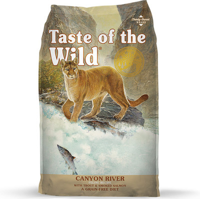 

Taste of the Wild Grain -Free Canyon River Cat Food With Trout & Smoked Salmon 2 kg Dry Cat Food