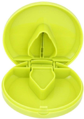 

SHAFIRE Round Pill Cutter Splitter Storage Compartment Box Medicine Holder 7 x 7x 2 cm (Green) Round Pill Cutter Splitter Storage Compartment Box Medicine Holder 7 x 7x 2 cm (Green) Manual Pill Splitter(Green)