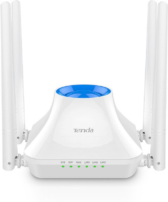 

TENDA F6 Wireless N300 Easy Setup (White, Not a Modem) Router(White)