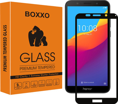Boxxo Edge To Edge Tempered Glass for Honor 7S(Pack of 1)