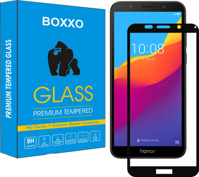 Boxxo Edge To Edge Tempered Glass for Honor 7S(Pack of 1)