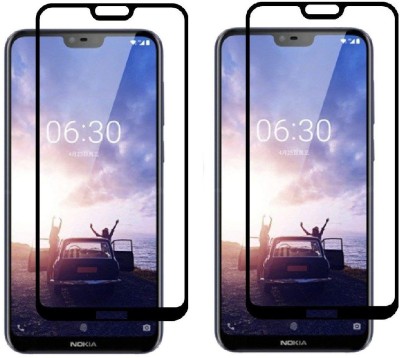 KITE DIGITAL Tempered Glass Guard for Nokia 6.1 Plus(Pack of 2)