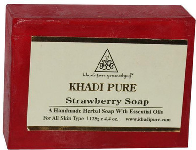 

Khadi Pure Herbal Strawberry Soap - 125g(125 g)