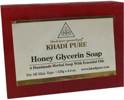 

Khadi Pure Herbal Honey Glycerin Soap - 125g(125 g)