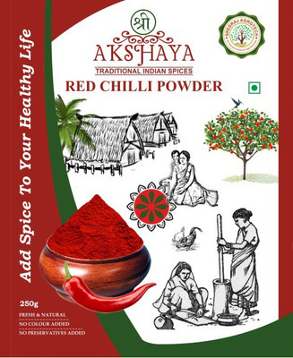 

sree akshaya spices RED CHILLI POWDER 250G(250 g)