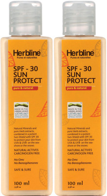 

Herbline Sun Protect SPF30 100ml Pack Of-2 - SPF SPF30 PA+(100 ml)