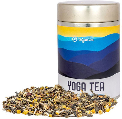 

Udyan Tea Yoga Tea- Natural & Pure Wellness Whole Leaf Tea Assorted Herbal Tea(50 g, Tin)