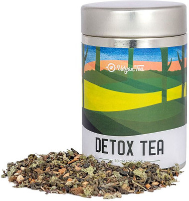 

Udyan Tea Detox Tea - Natural & Pure Wellness Whole Leaf Tea Assorted Herbal Tea(50 g, Tin)