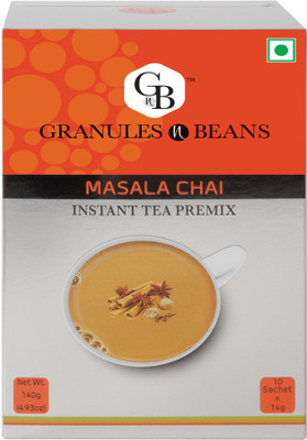 

Granules and Beans Spice (Masala) Instant Tea Premix - (16 Boxes X 140 gm=1.24 KG) Spices Tea(16 Bags, Box)