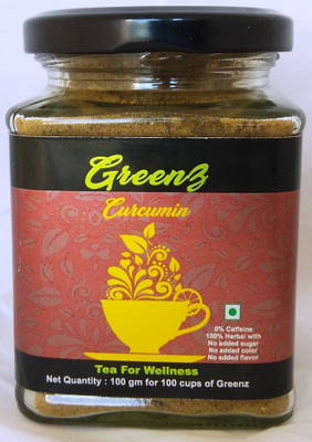 

Greenz Curcumin Turmeric Green Tea(100 g, Mason Jar)