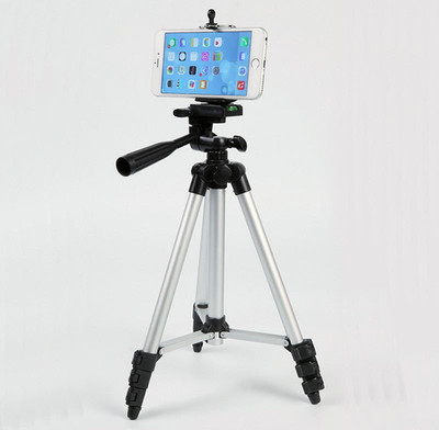 

LIFEMUSIC GOOD QUALITY 3110 Tripod stand With 3-Way Head Light weight Digital Camera Tripod with Mobile Clip Holder Best Use for Make Videos on YouTube,Tiktok,Vigo Video,Snapchat and Dubsmash Tripod(Multicolor, Supports Up to 3000 g)